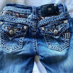 Girls miss me jeans size 8